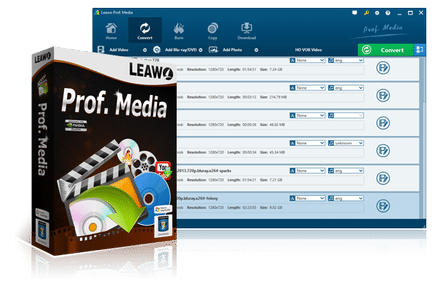 تحميل Leawo HD Video Converter للكمبيوتر للويندوز 7 مجانا